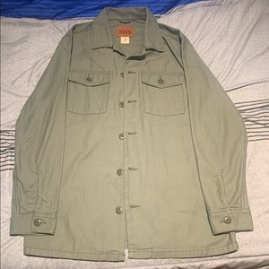 GAP 1969 Over shirt shirt jacket chore jacket Forrest Green